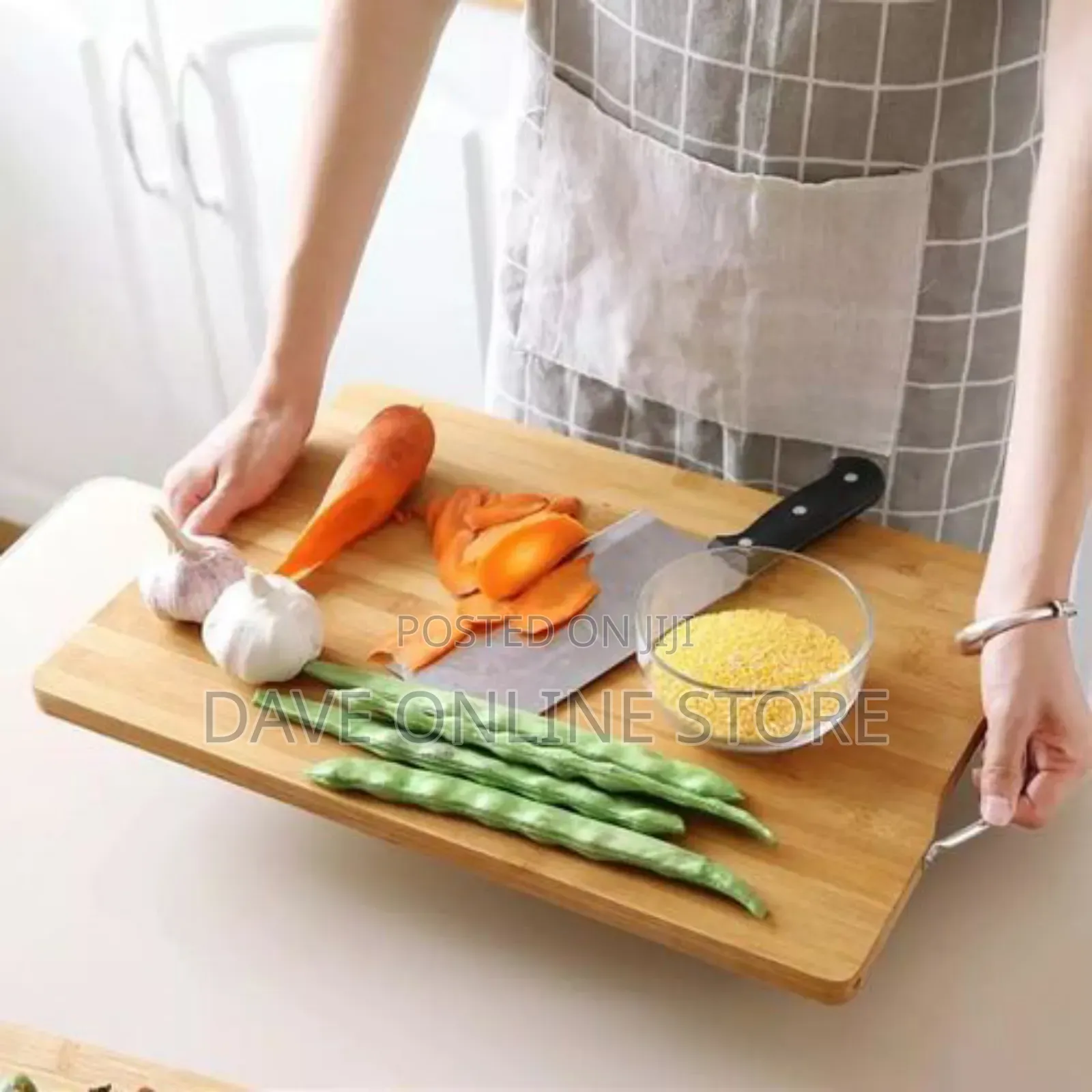 Professional Wooden Bamboo Cutting Chopping Board-Brown