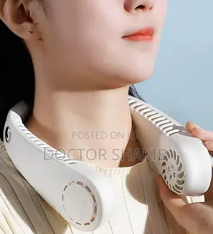 Leaf Less Portable Hanging Neck Fan