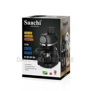 Saachi Electric Coffee Maker Machine 3.5 Bar Steam Pressure