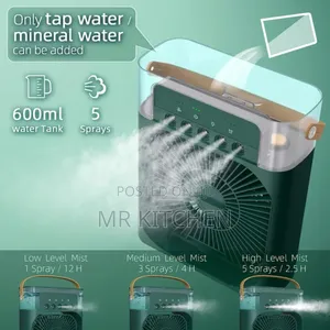 Portable Air Cooler Water Mini Container Fan