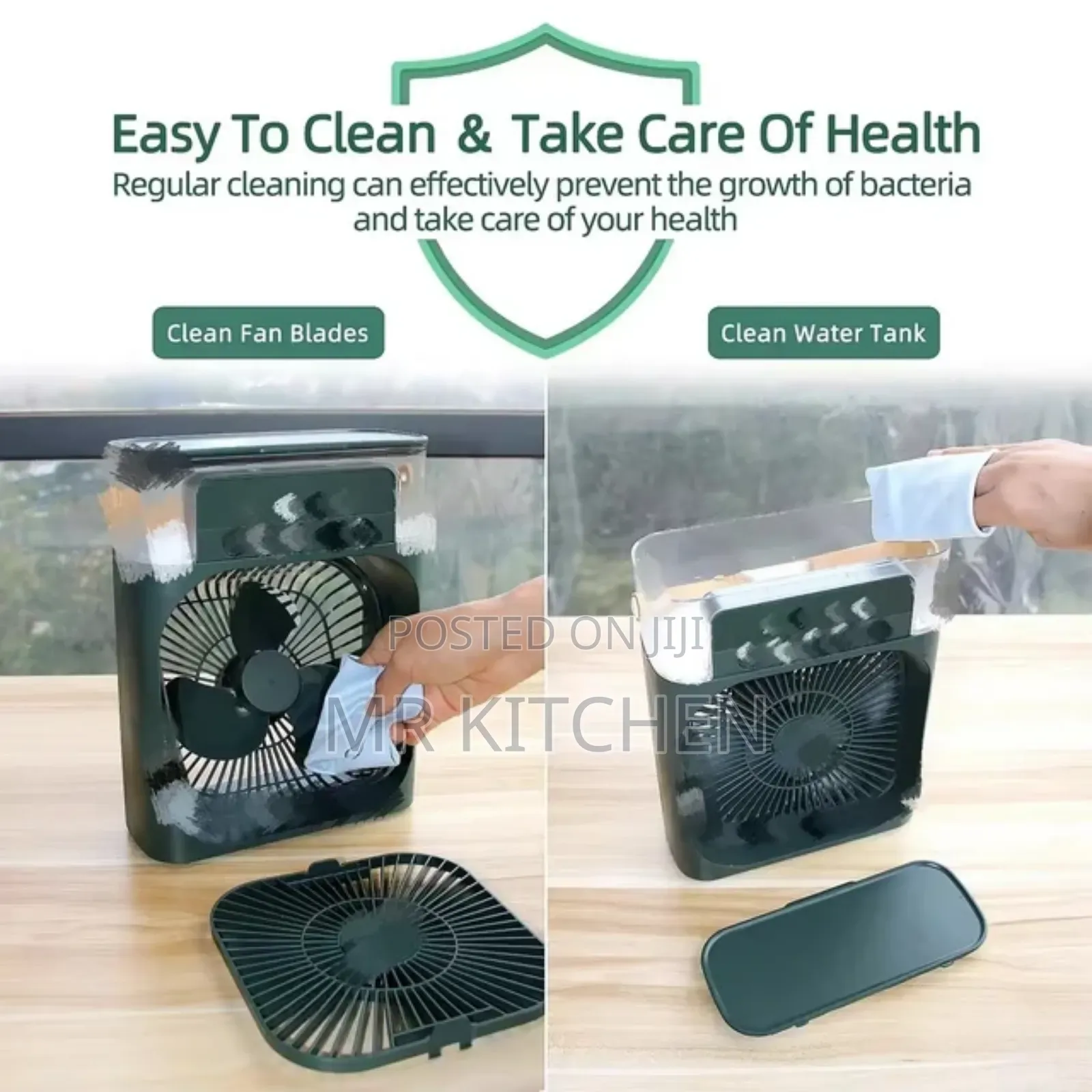 Portable Air Cooler Water Mini Container Fan