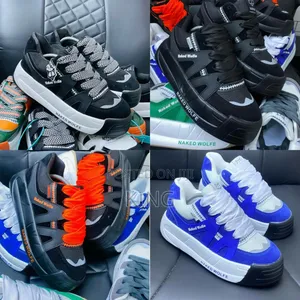Naked Wolfe Authentic Sneakers. New