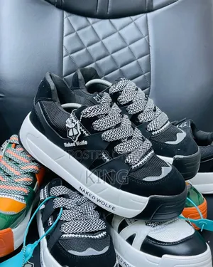 Naked Wolfe Slider Black Authentic Sneakers