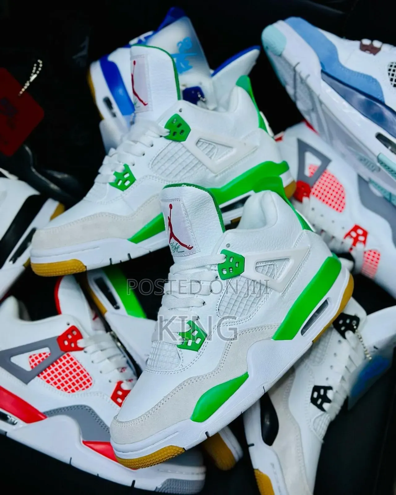 Men's Air Jordan 4 Retro SB Pine Green'