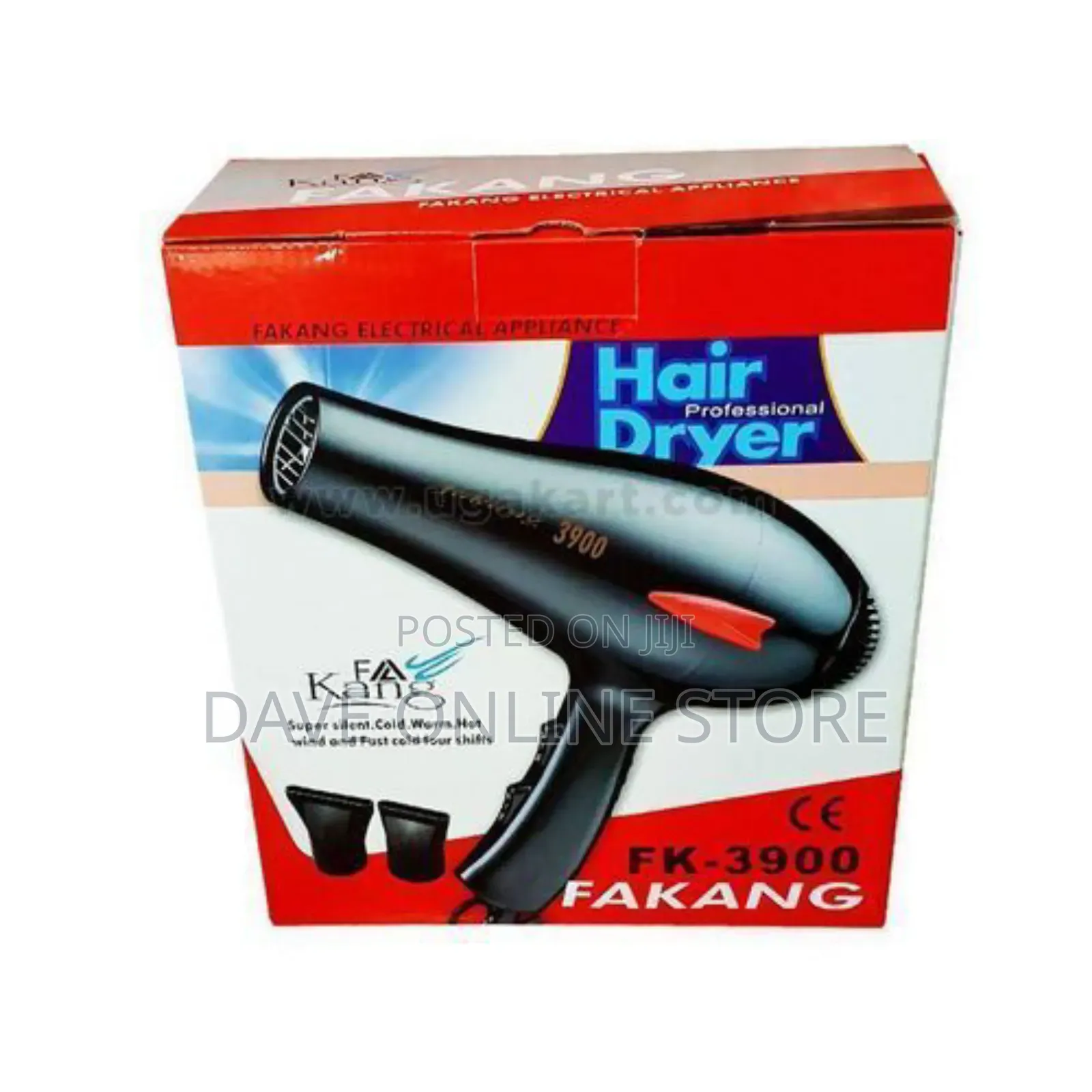 Fakang FK-3900 Professional Hand Dryer - Black