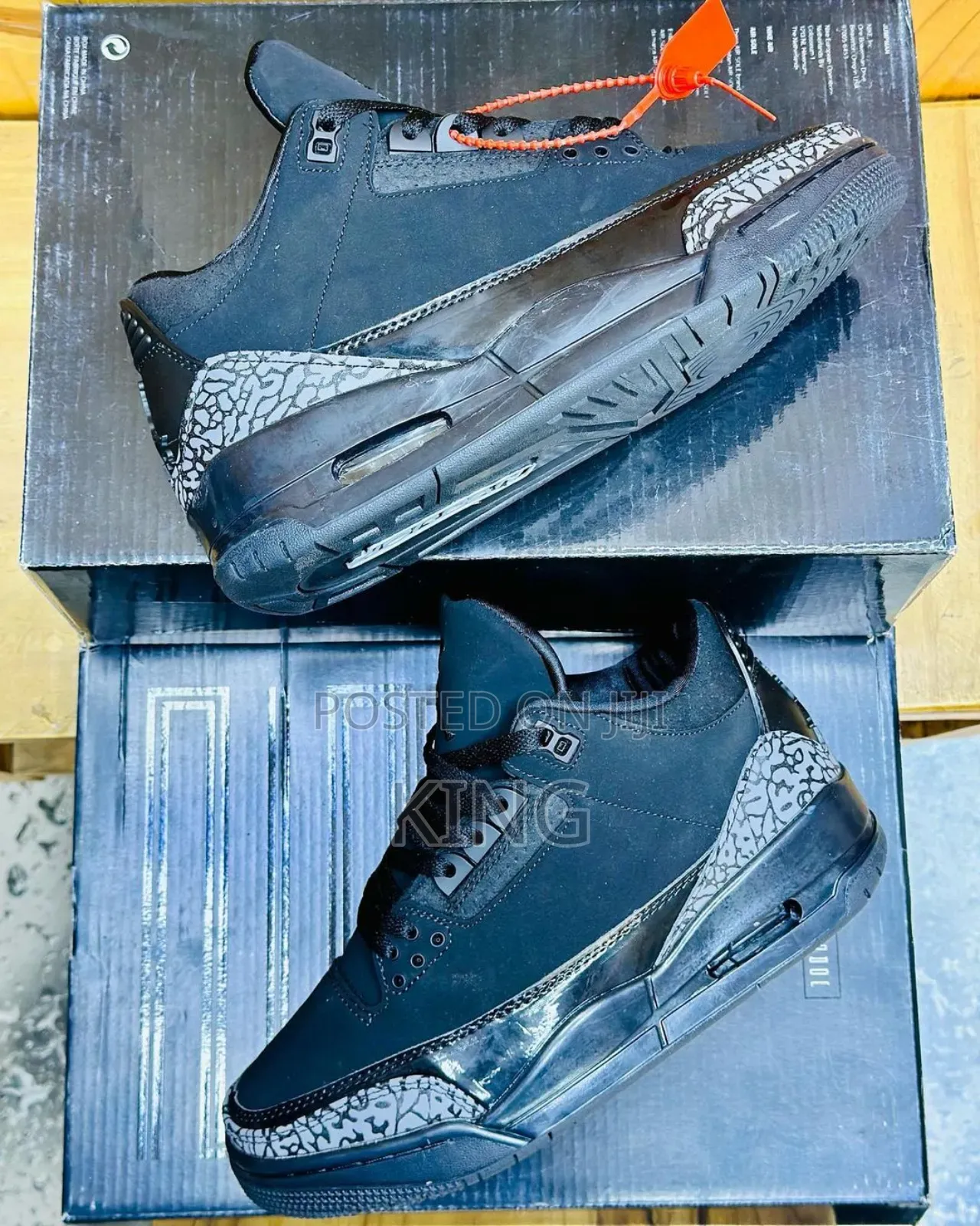 Nike Air Jordan 3 Retro Black'