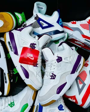 Air Jordan 4 Pine Purple. New