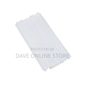 Hot Melt Glue Sticks- Clear 9pcs.White