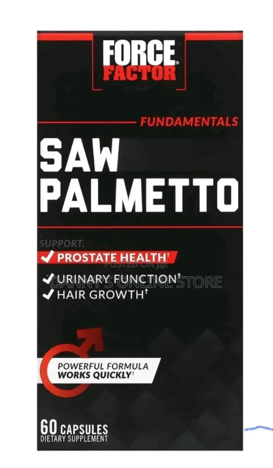 Saw Palmetto Extract With Selenium Bioperine, 60 Capsules