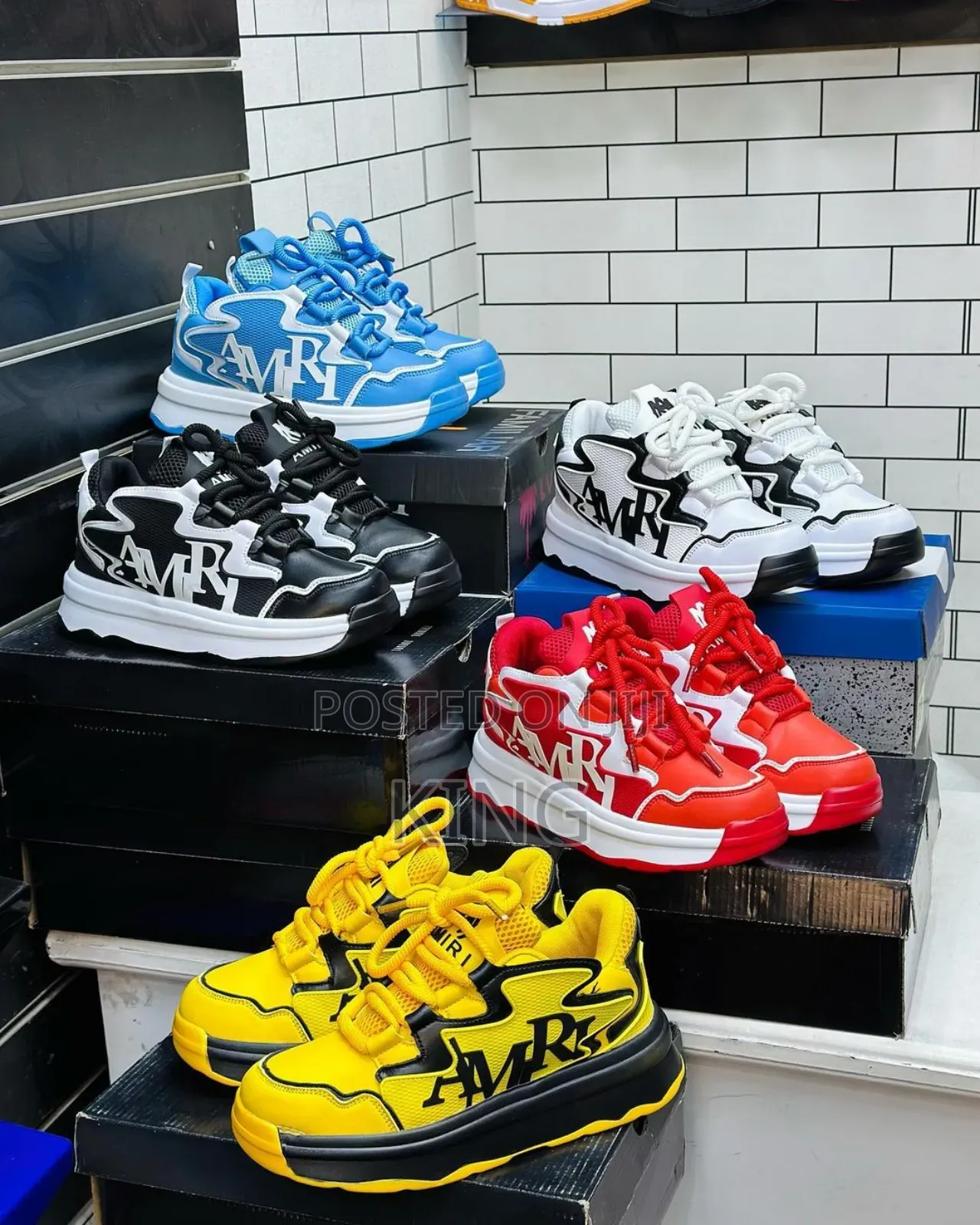 Amiri OG Premium Sneakers.