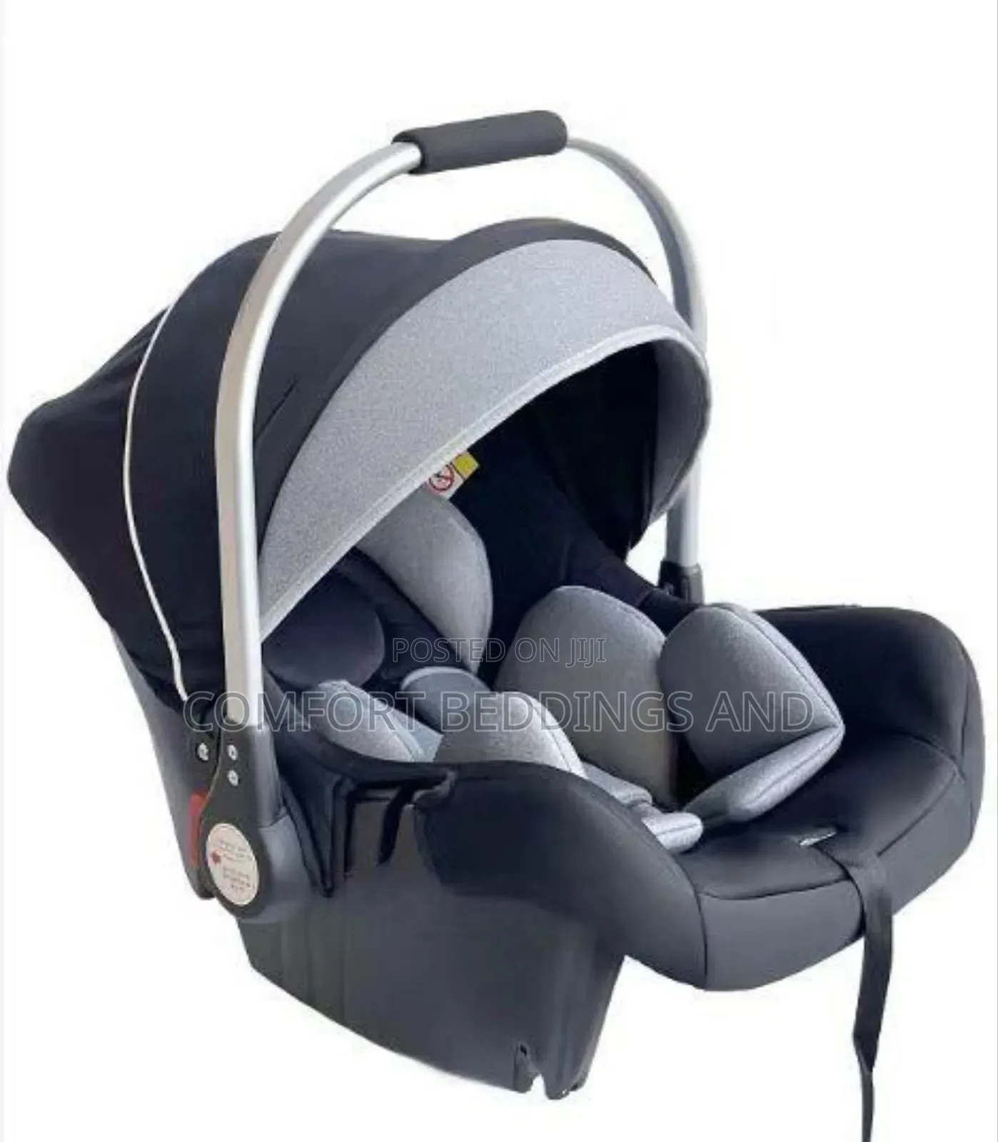 Baby Car Seat With Handle Black