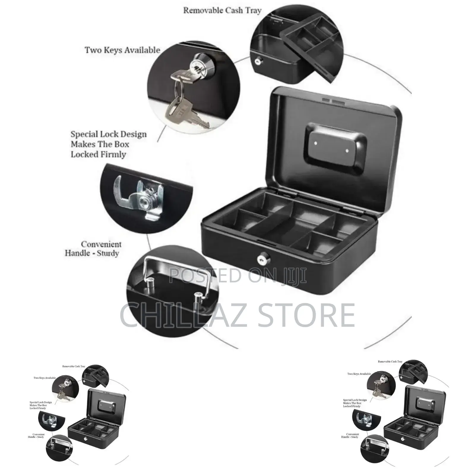 Portable Mini Cash Box