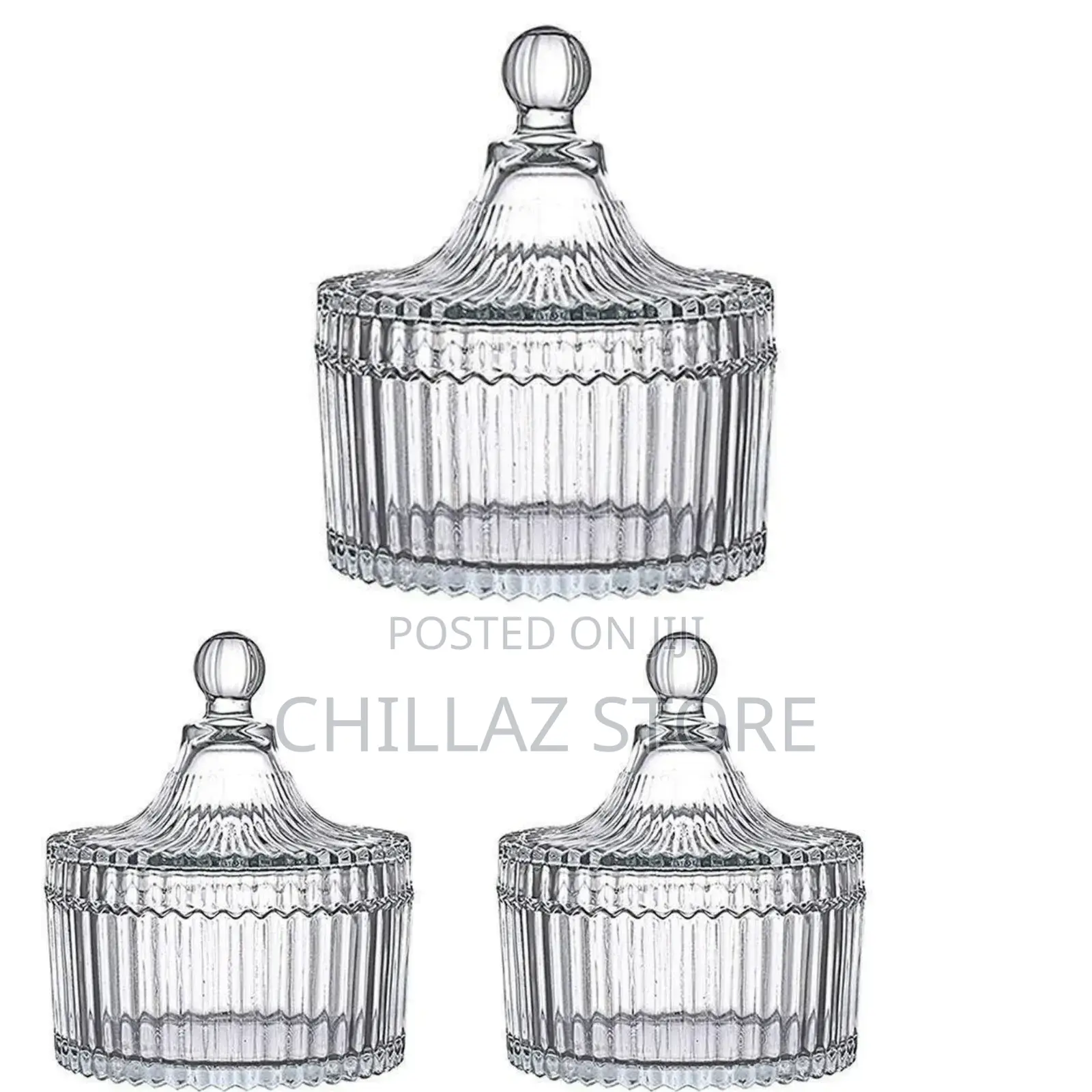 Glass Sugar Bowl