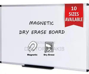 Durable Magnetic Eraser Whiteboard 90 X 120cm