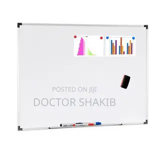 New Whiteboard 3' X 5' With Marker and Eraser