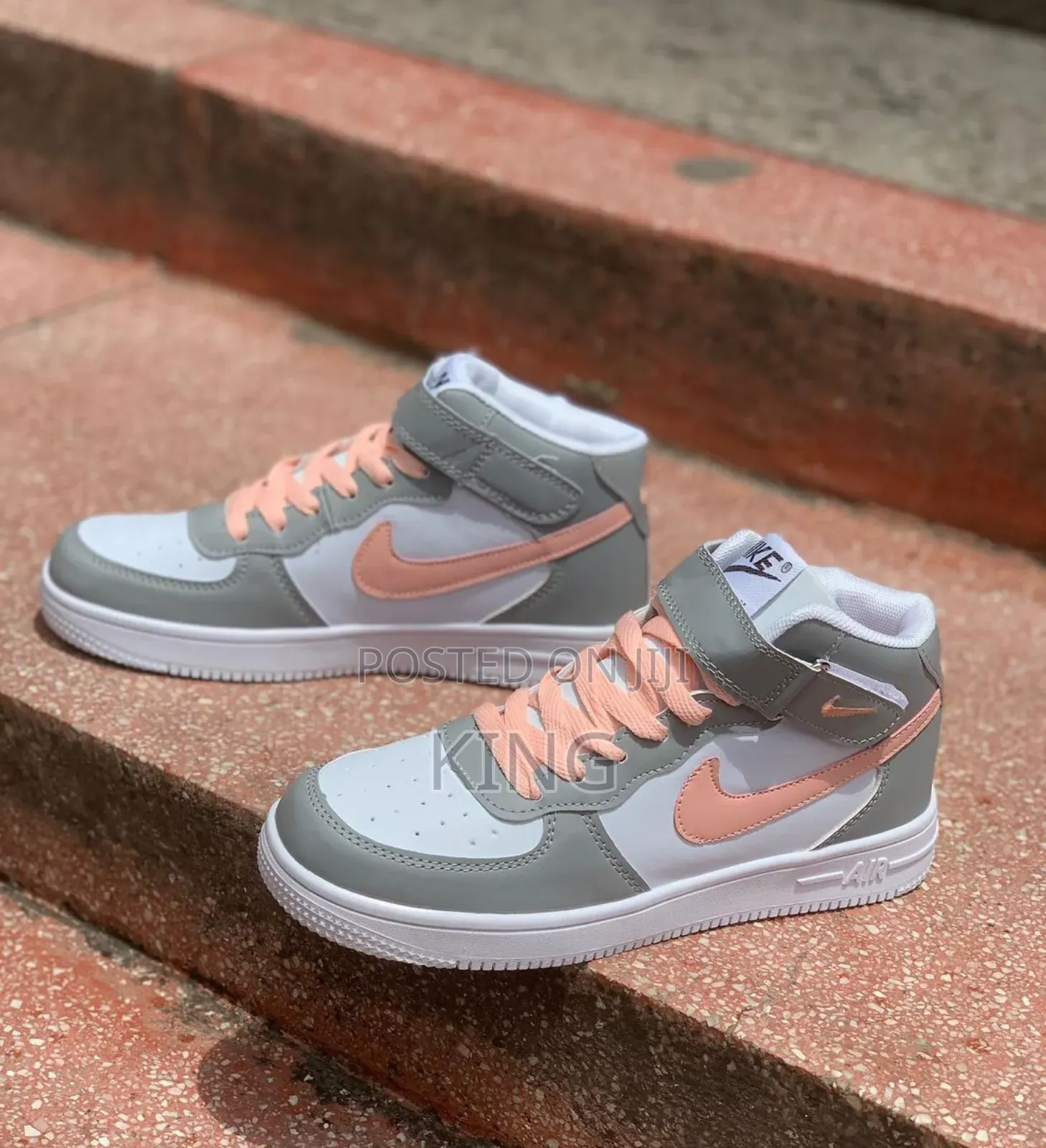 Nike Air Force 1 Pink Grey