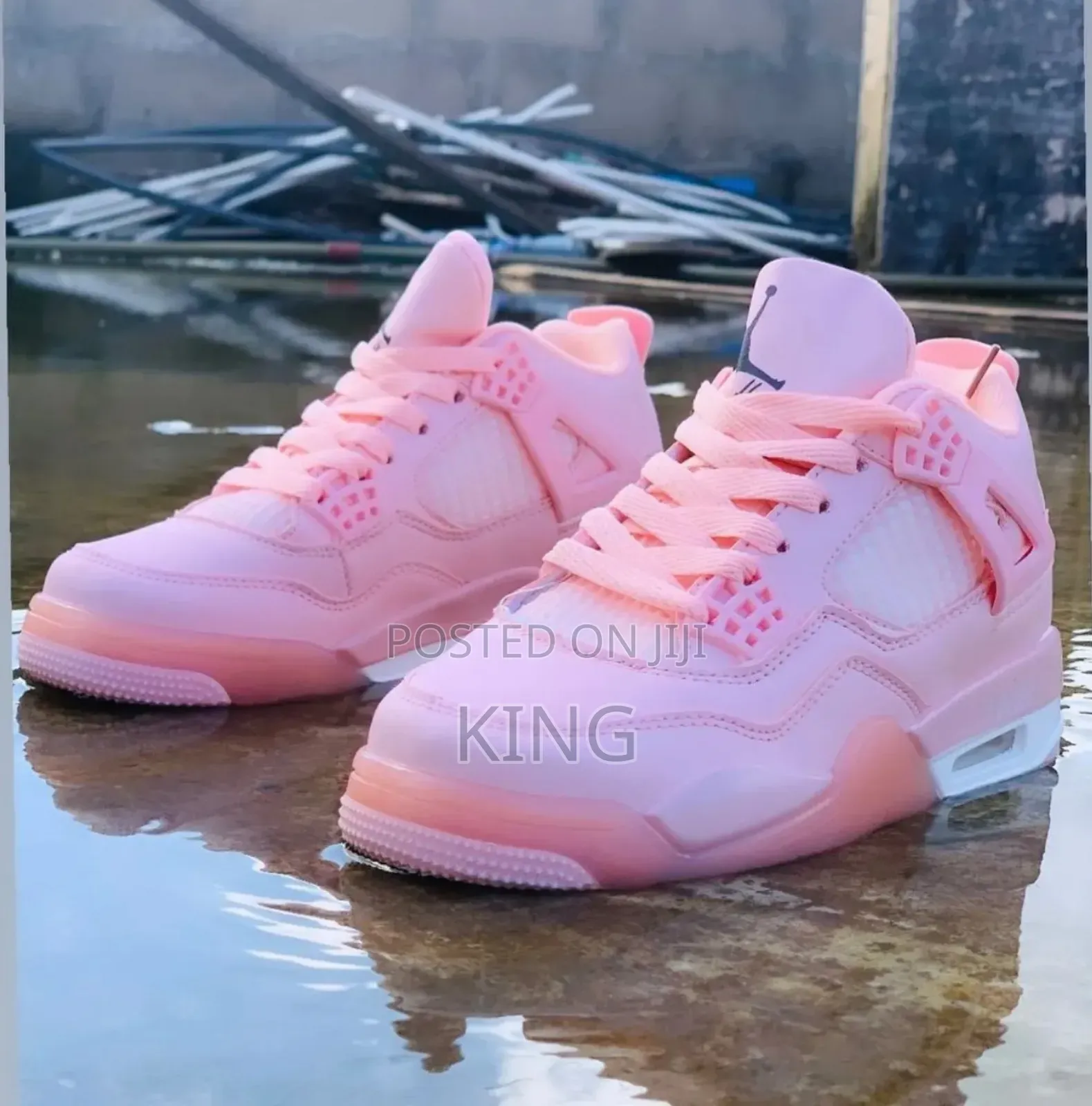 Pinky Air Jordan 4 Sneakers