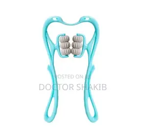 Multifunctional Manual Six-Wheels Neck Massager