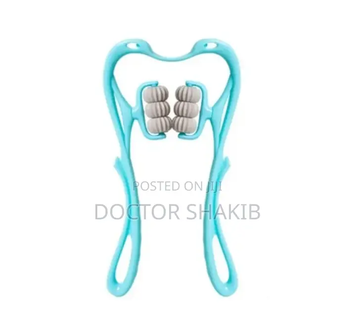 Multifunctional Manual Six-Wheels Neck Massager