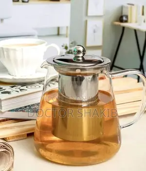 Transparent High Quality Home Glass Tea/ Coffee Pot