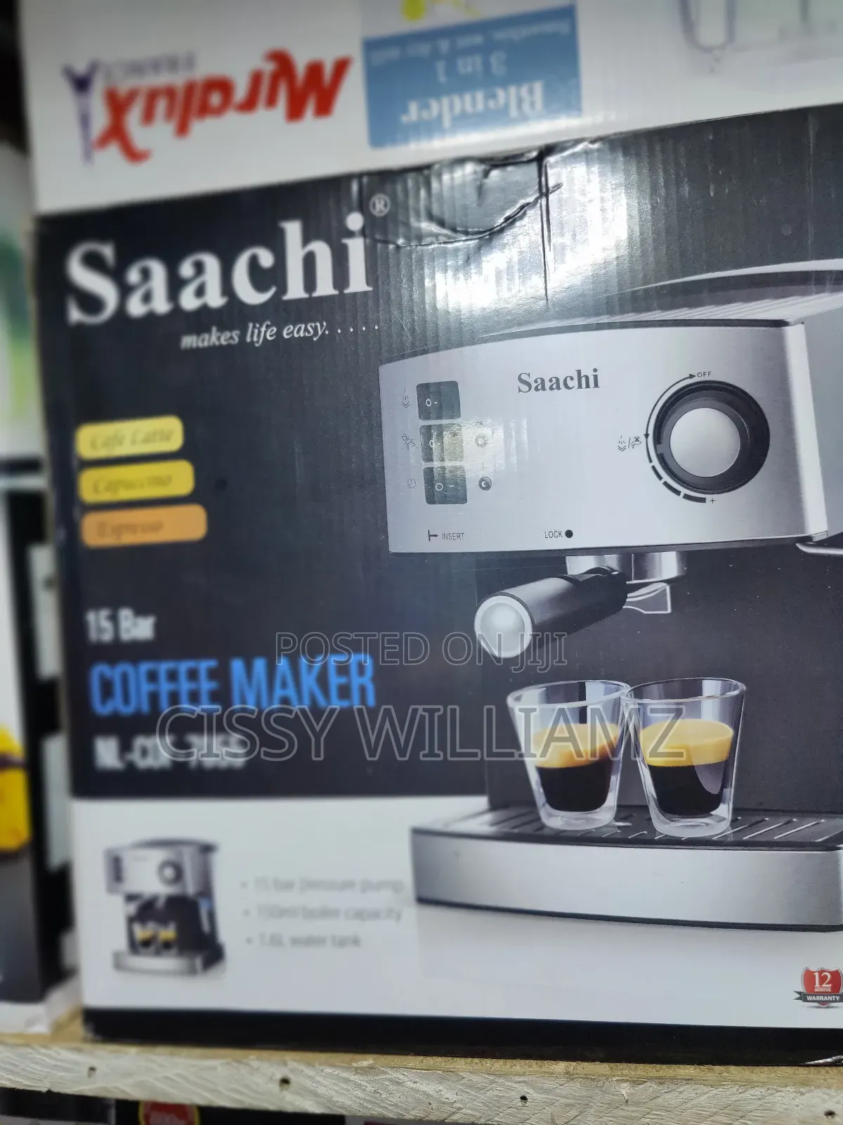Saachi NL-COF-7055 All in 1 Coffee Maker/Saachi Coffee Maker