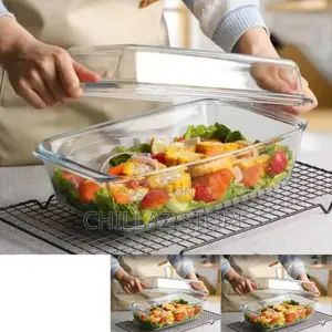 Glass Serving Food Bowl