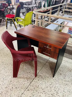 Computer Tables and Plastic Chairs