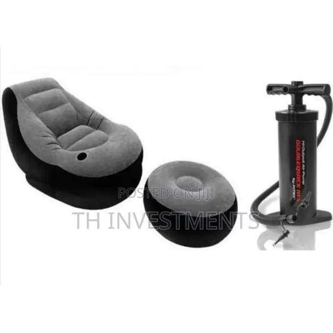Comfortable Intex Pressure Sofa Set Chair With Pump