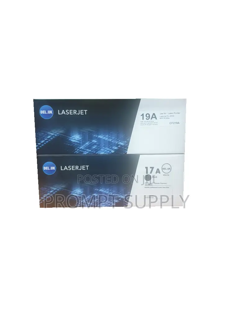 17A 19A Compatible Toner Cartridge and Drum Unit Combo Pack