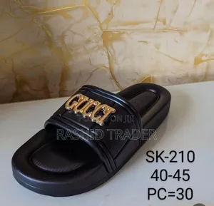 Gucci Quality Black Sandals