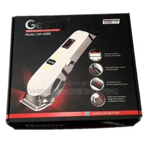 Geemy Professional Hair Clipper ( Gm 6008 ) - Rechargeable