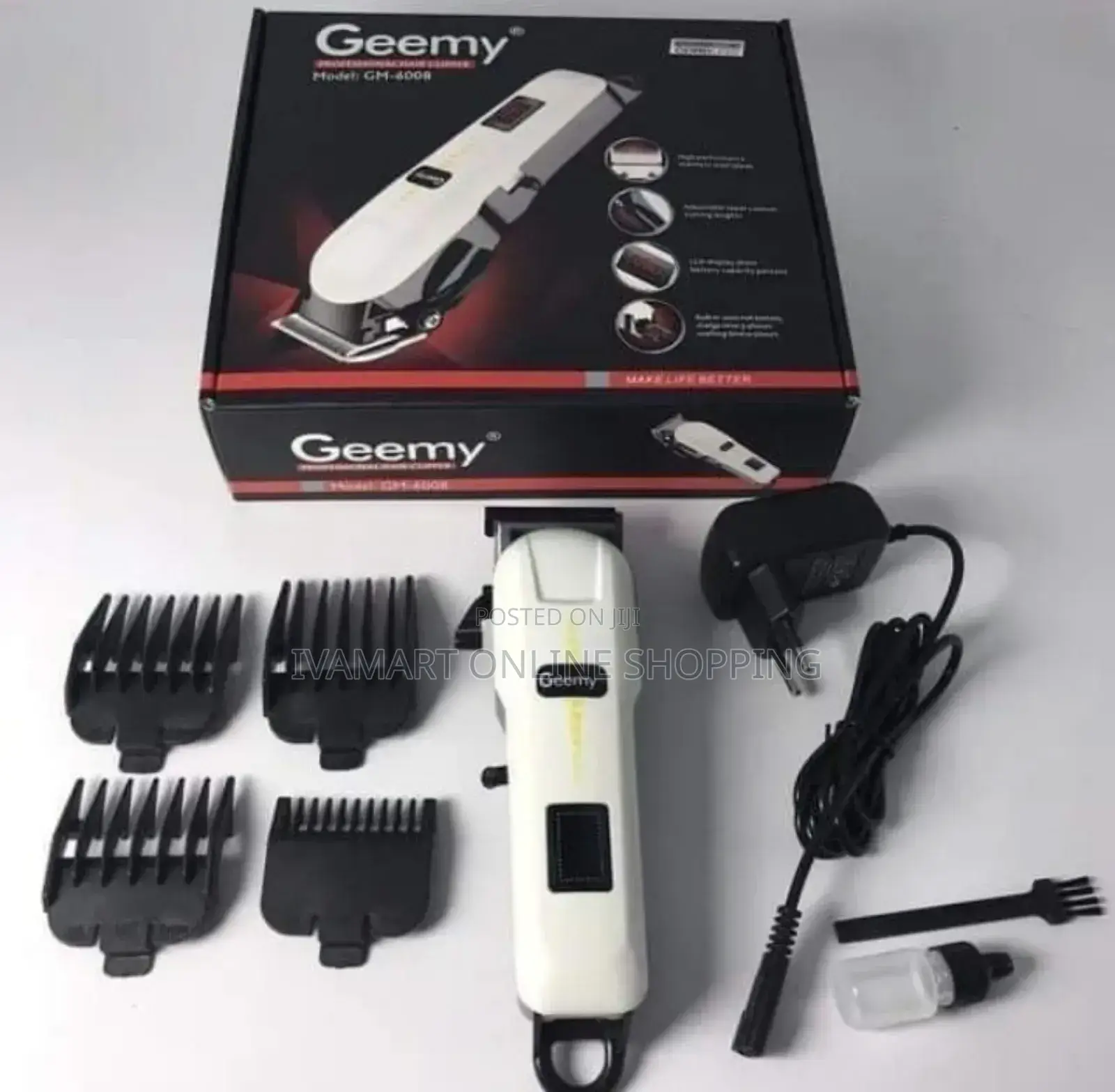 Geemy Professional Hair Clipper ( Gm 6008 ) - Rechargeable