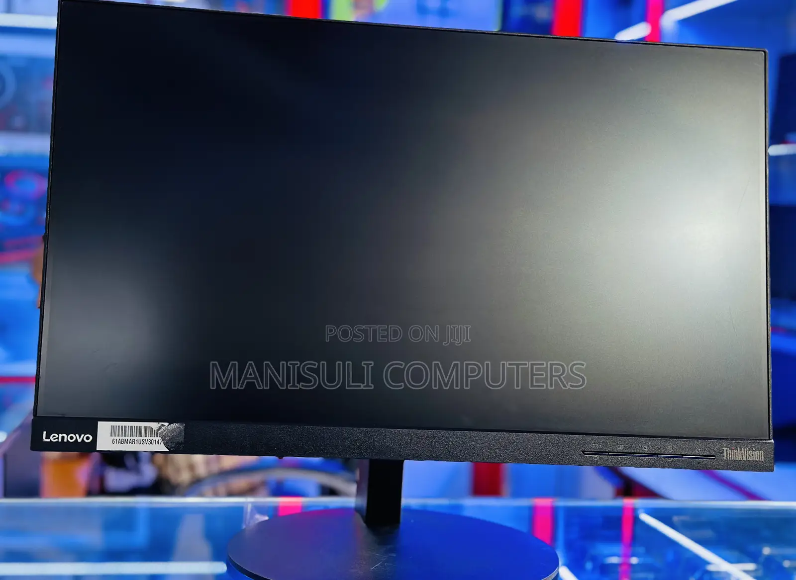 Monitor Lenovo 22.9 Inch Screen Ips Vga Hdmi Dp Dvi