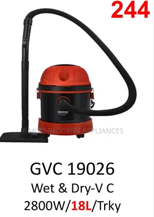 Geepas 18 L Wet Dry Vacuum Cleaner