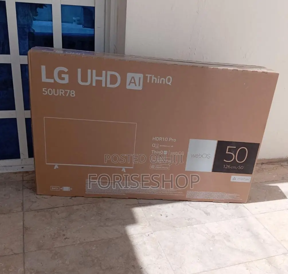 LG 50inch Real Uhd Smart TVS Available