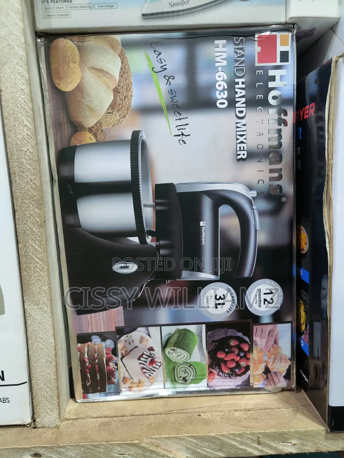 Hoffmans Stand and Hand Mixer HM-6630/Hand Stand Mixer
