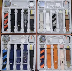 Ultra 10 Smart Watch With 10 Aesthetic Straps