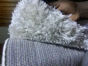 Flufffy Carpets in Offwhite
