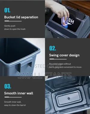 15 Litres Portable Trash Bin