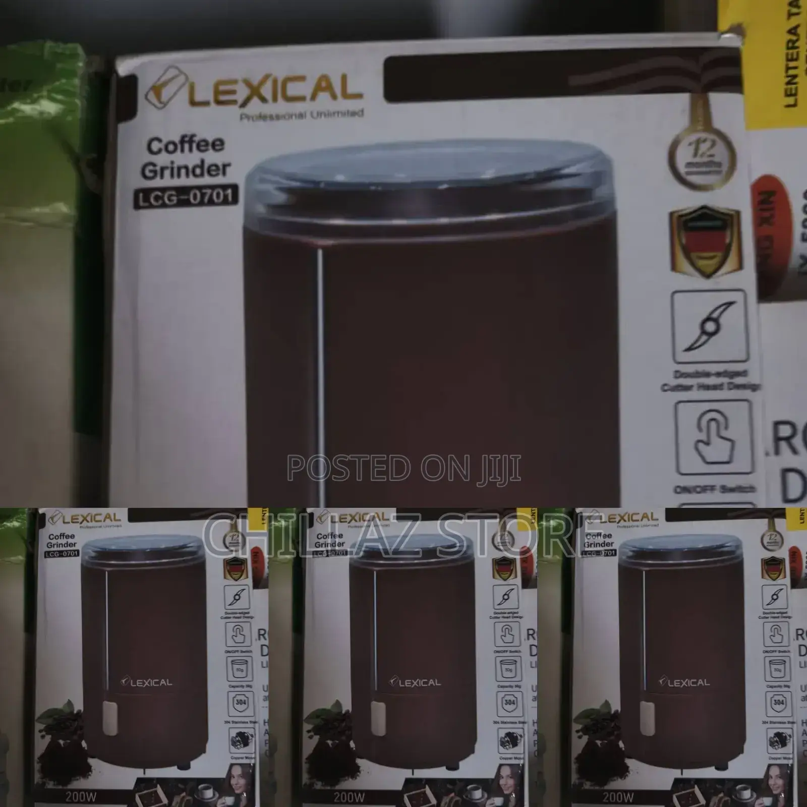 Electric Lexical Coffee Grinder