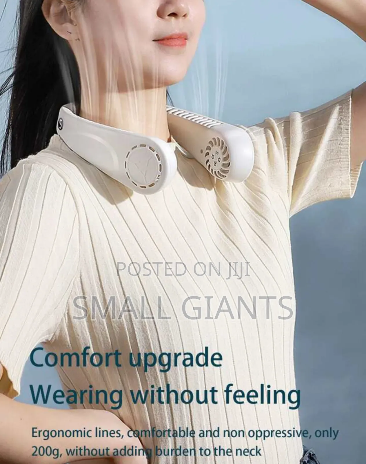 New Portable Mini Bladeless Neck Hanging Fan