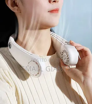 New Portable Mini Bladeless Neck Hanging Fan