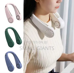 Hands- Free USB Rechargeable Neck Fan