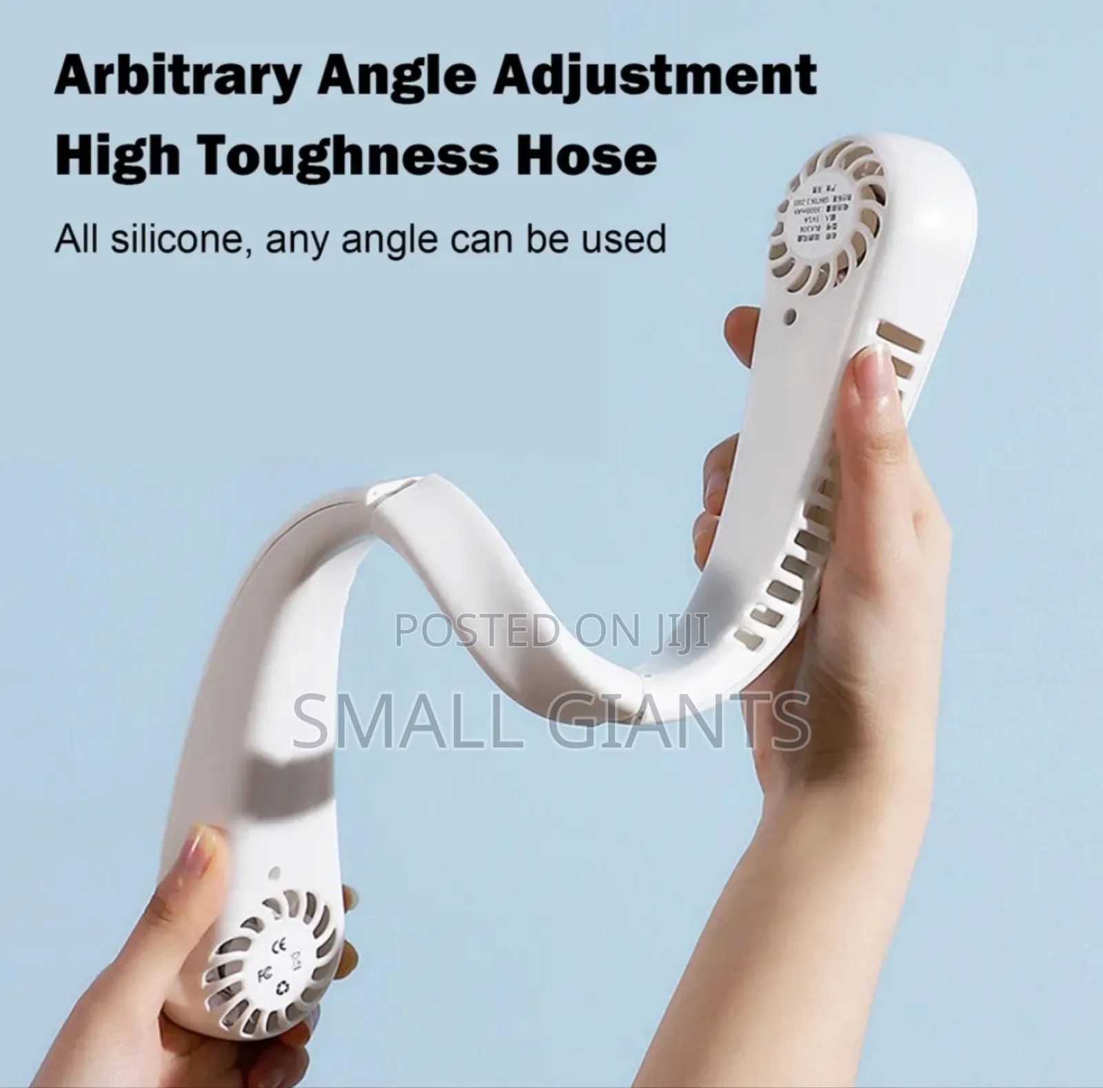 Hands- Free USB Rechargeable Neck Fan