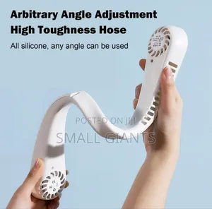Hands- Free USB Rechargeable Neck Fan