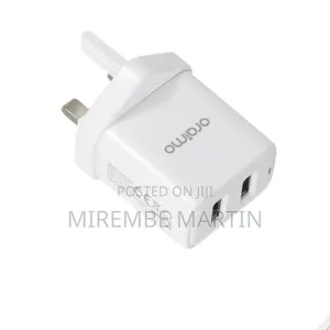Oraimo 2 Port White Charger.