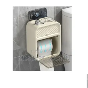 Wall Mounted Toilet Tissue Holder.
