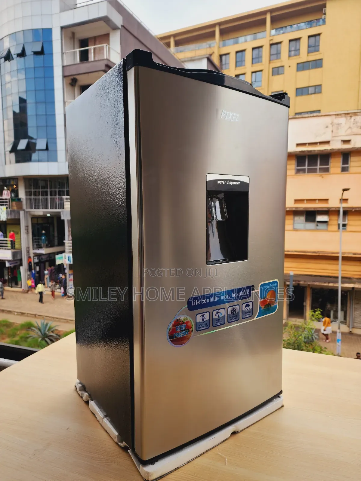 Newly Imported Pixels 120ltrs Fridge With a Dispenser