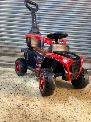 Kids Car Toy With Accelerator Red