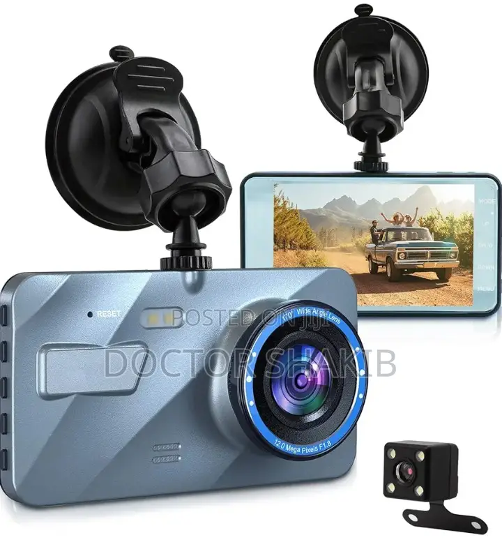 Multifunctional 4'' Led Full HD 1080p Car Camera
